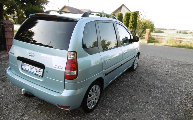Hyundai Matrix cena 12900 przebieg: 262406, rok produkcji 2009 z Brzozów małe 781